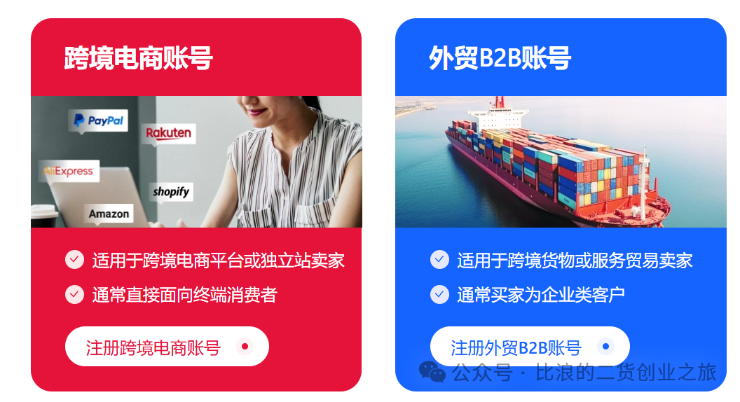 最低门槛支持个人身份证注册的全球电商收款的万里汇WorldFirst，也可免费开海外Master卡